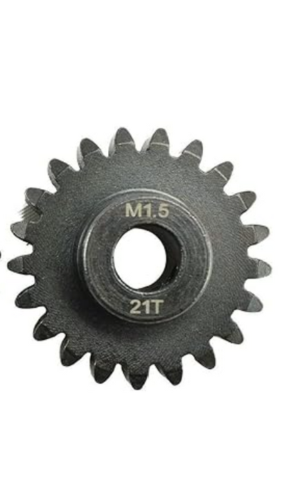 Pinion Mod 1.5 8.mm Bore 21T Hardened Steel 1PCS
