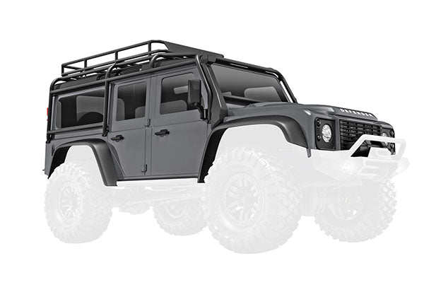 BODY TRX-4M DEFENDER SILVER