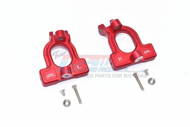 ARRMA KRATON 4X4 4S BLX Aluminum Front C Hubs - 8pc set(RED)