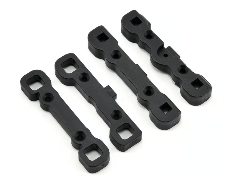 Tekno RC V2 Composite Adjustable Hinge Pin Brace Set