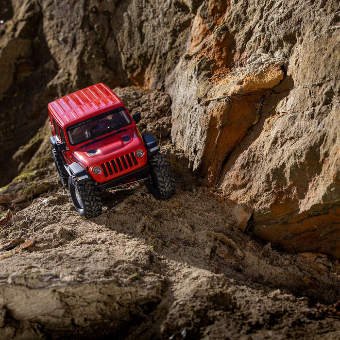 1/10 SCX10 III Jeep JLU Wrangler with Portals RTR - Orange