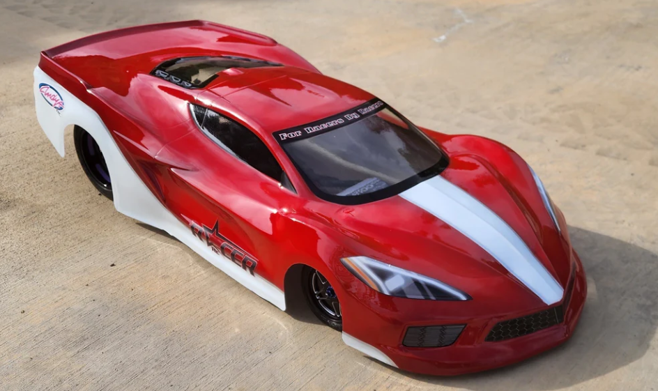Racer RC by Andy’s RC C8 Z06 No Prep .040 Drag Body