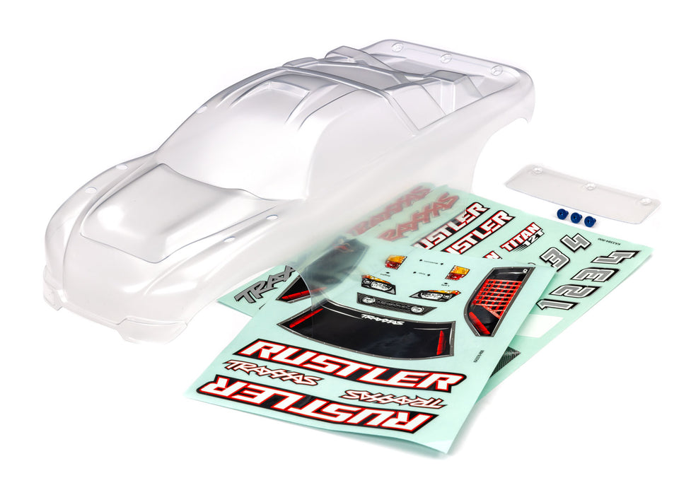 BODY RUSTLER CLEAR/DECALS