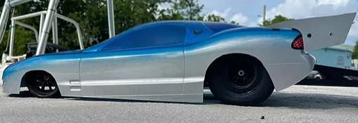 Shark RC Trans slam Drag Body
