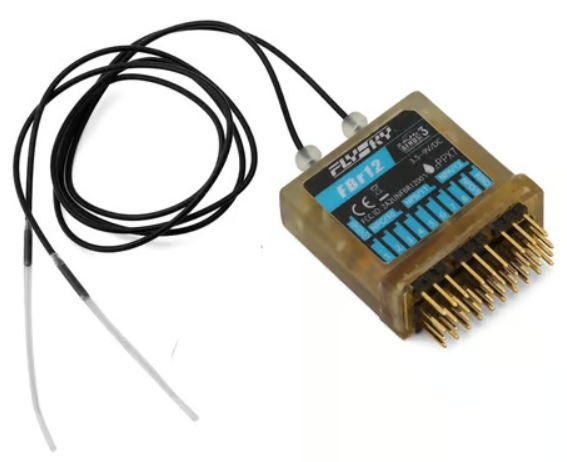 Flysky FBr12 12-Channel AFHDS3 2.4GHz ISM PPX7 Waterproof Marine Receiver