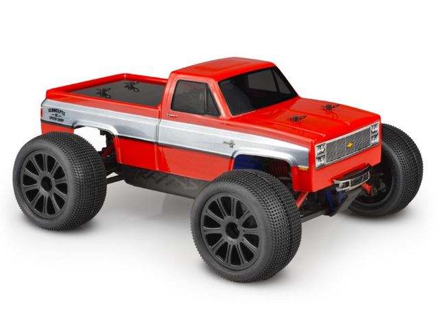 JConcepts Traxxas 1/16 E-Revo 1982 GMC K10 Body (Clear)