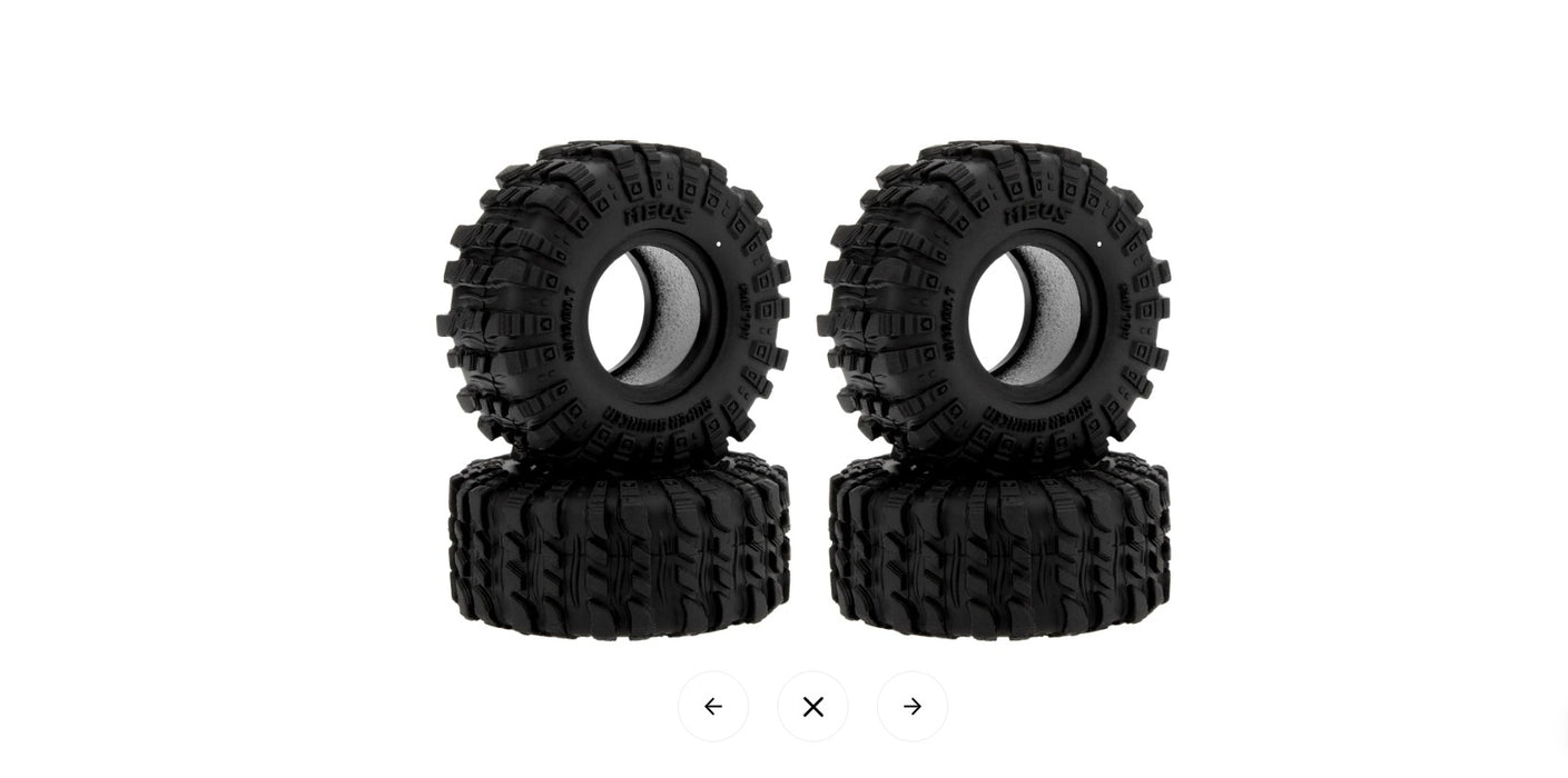 MEUS Racing 0.7-Inch MS6 Super Bouncer Tires 40x16mm