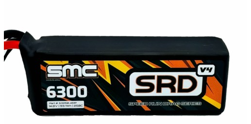 SRD-V4 14.8V-6300mAh-250C Speedrun pack