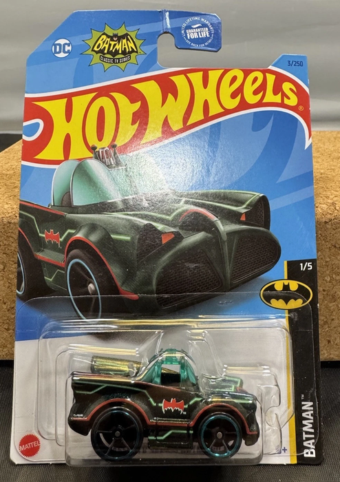 2023 Hot Wheels Classic TV Series Batmobile Green TOONED Batman 1/5 3/250 DC New