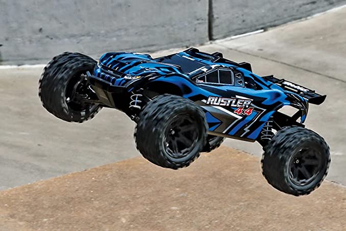 E-Revo® VXL Brushless:  1/10 Scale 4WD Brushless Electric Monster Truck with TQi 2.4GHz Traxxas Link™ Enabled Radio System and Traxxas Stability Management (TSM)®