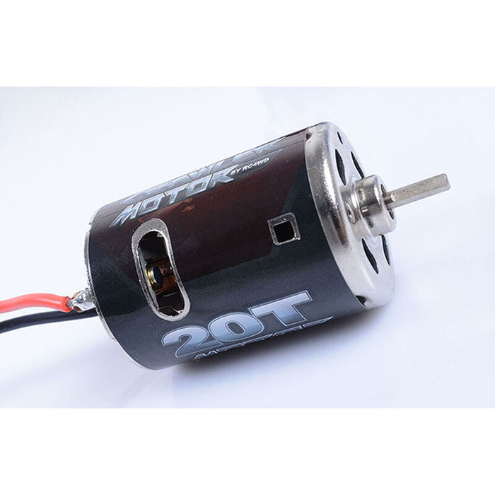 540 Crawler Brushed Motor, 20T: 3.5mm Bullet