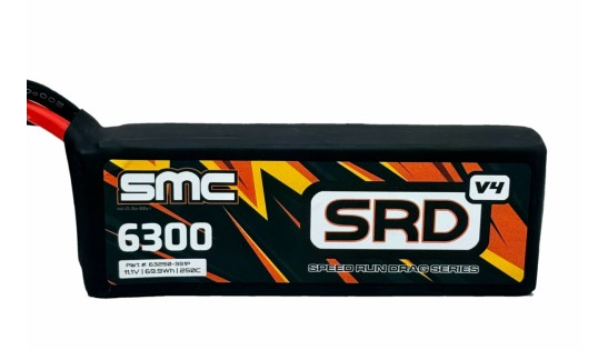 SRD-V4 11.1V-6300mAh-250C Speedrun pack