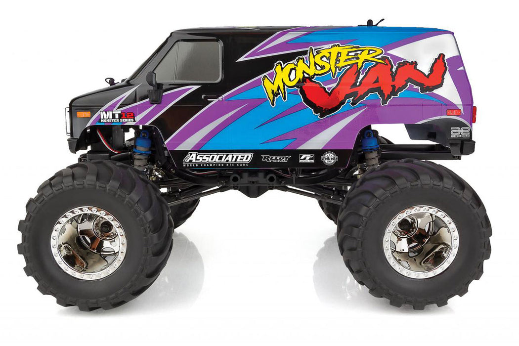 Team Associated MT12 Monster Van 4WD RTR Electric Monster Truck w/2.4GHz Radio