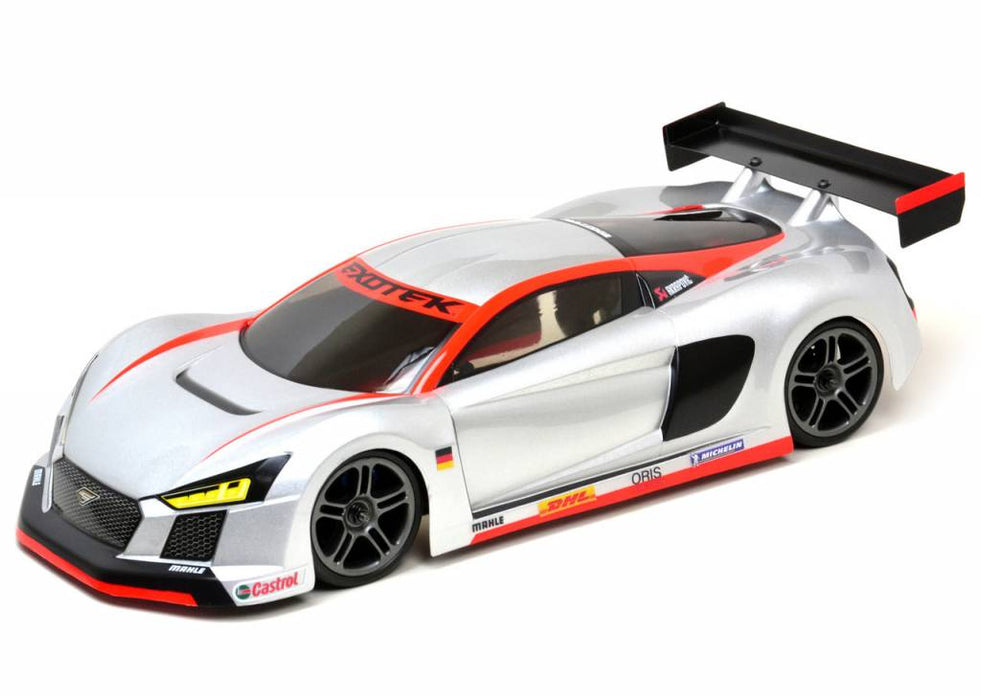 Exotek 190mm USGT R·Tek 1/10 Touring Car Sedan Body w/Wing (Clear)