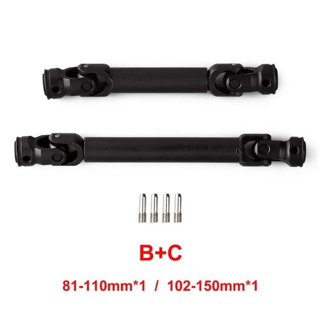 Metal Heavy-Duty Drive Shaft for SCX10, TRX4,  Gen8
