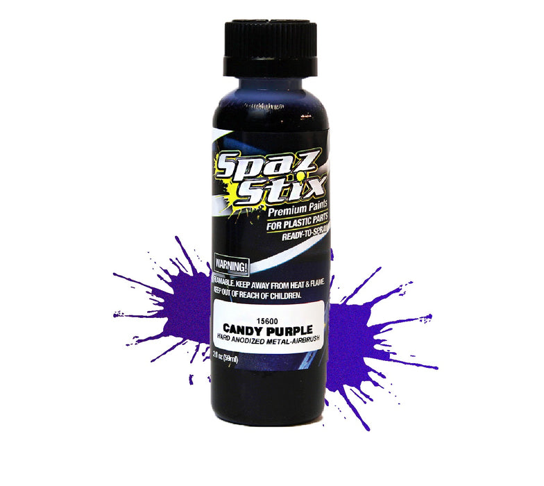 Candy Purple Airbrush Ready Paint, 2oz Bottle