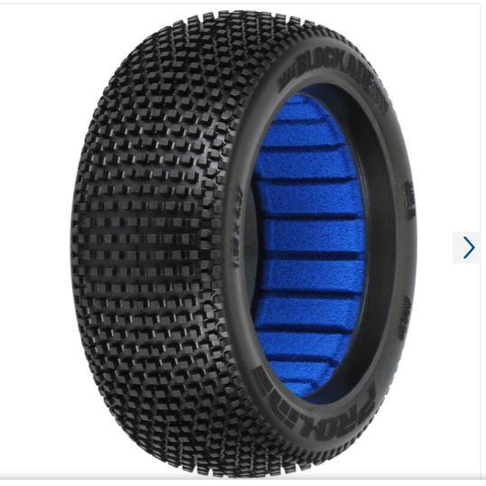 1/8 Blockade M3 Front/Rear Off-Road Buggy Tires (2)