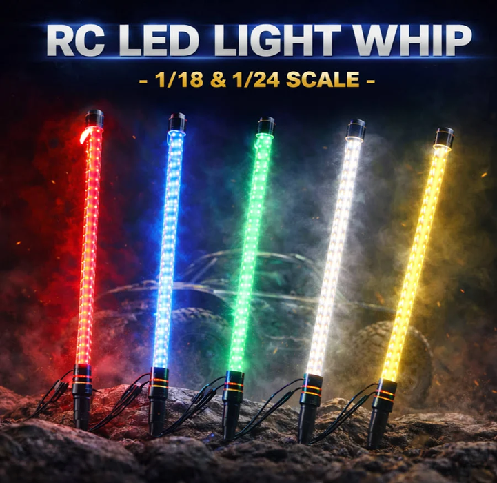 LED Whip Light for 1/18 1/24  (Blue)