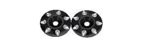 1/10th Scale 16mm Aluminum Wing Buttons (2)