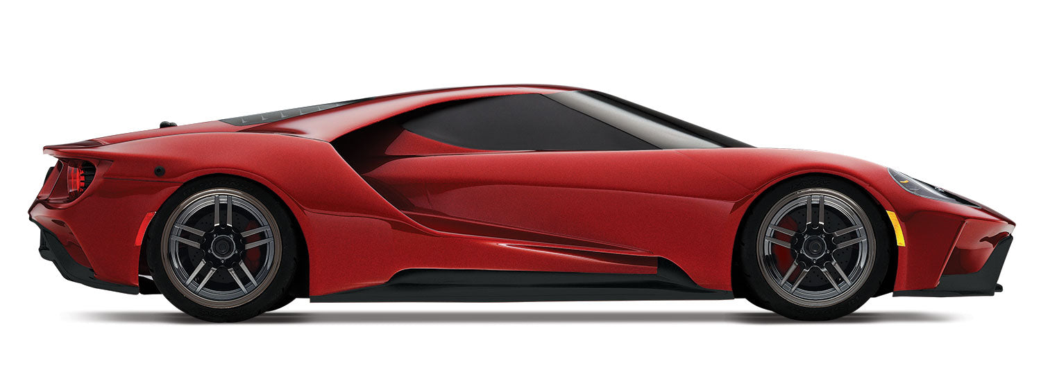 Ford GT®: 1/10 Scale AWD Supercar with TQi Traxxas Link™ Enabled 2.4GHz Radio System & Traxxas Stability Management (TSM)®
