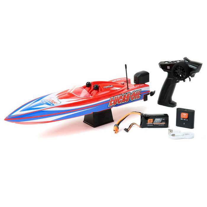 Lucas Oil 17 Power Racer DeepV w/SMART Chg&Batt:RTR