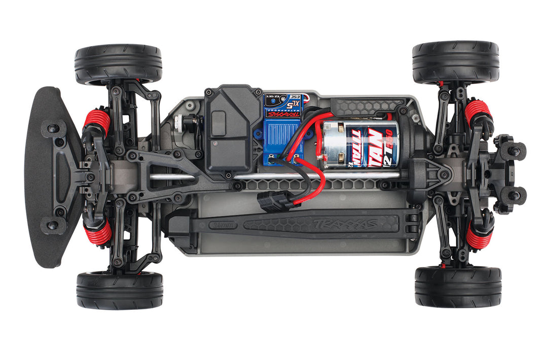 Ford GT®: 1/10 Scale AWD Supercar with TQi Traxxas Link™ Enabled 2.4GHz Radio System & Traxxas Stability Management (TSM)®