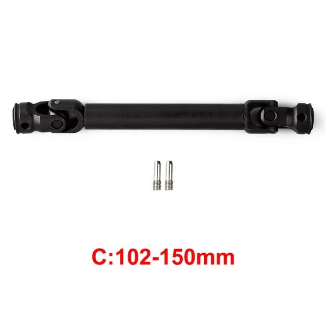 Metal Heavy-Duty Drive Shaft For 1/10 RC Crawler (102mm-150mm)