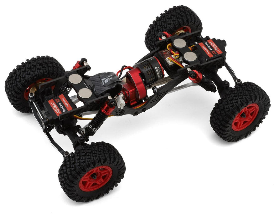 Furitek TerraX Active Pro 4WS 1/18 ARTR Mini Rock Crawler (Grey) w/2.4GHz Radio