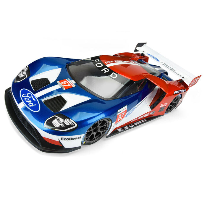 1/10 Ford GT LW Clear Body: 190mm Touring Car with LP shock towers