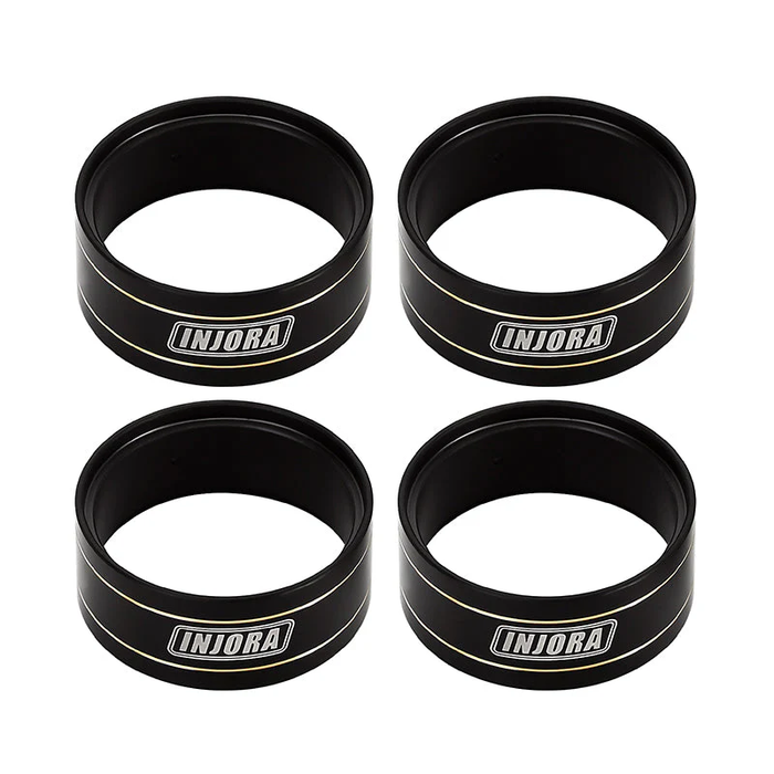 12g/pcs Brass Inner Clamp Rings for INJORA 1.0" Wheels & 1.0" Tires