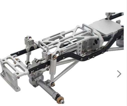 Complete Alloy Conversion Kit w/ 133 Wheelbase for Axial 1/24 SCX24 C10 Crawler