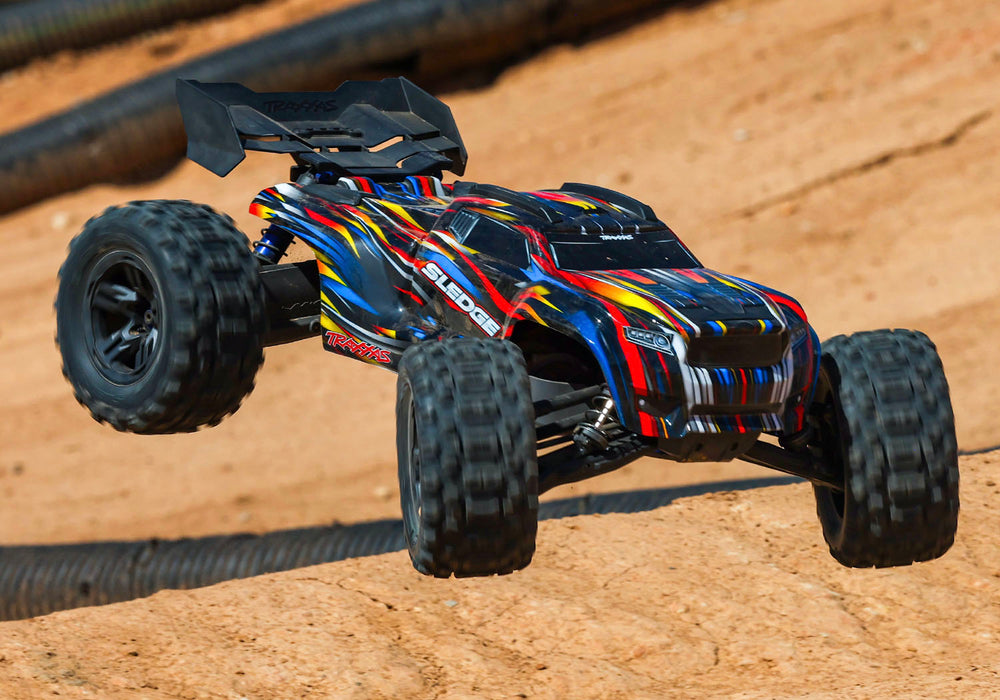 1/8 Sledge Belted (Blue) Off-Road Truggy Basher