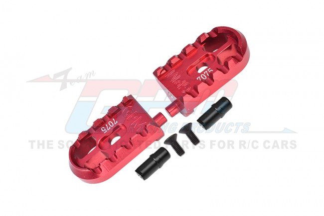 PROMOTO-MX MOTORCYCLE Aluminum 7075-T6 Foot Pegs set (RED)