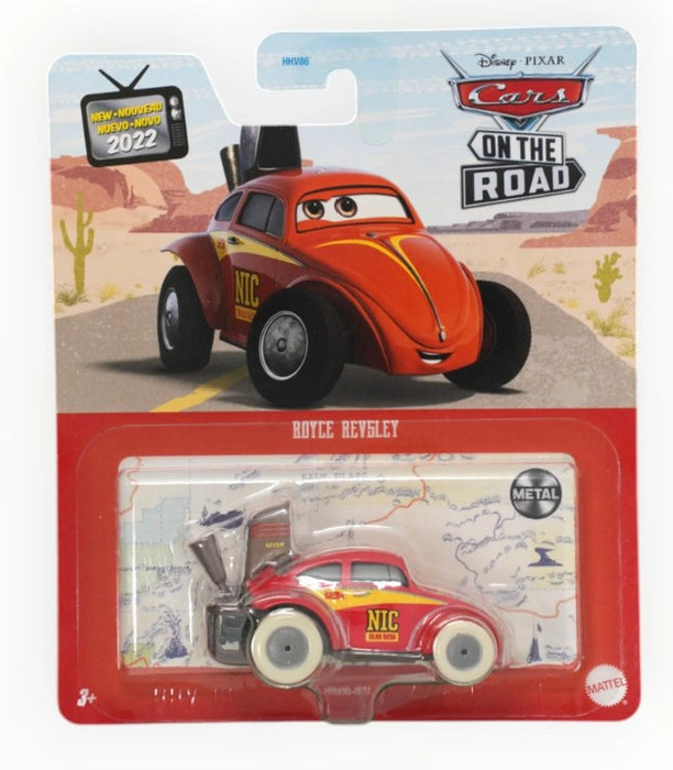 Disney Pixar Cars On The Road Royce Revsley Diecast Metal 1:55 Scale Mattel 2022