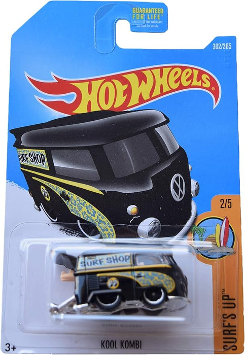 Hot Wheels Volkswagen Kool Kombi 302/365, Black