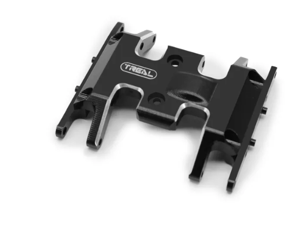 Treal Axial SCX24 Aluminum 7075 Skid Plate Black