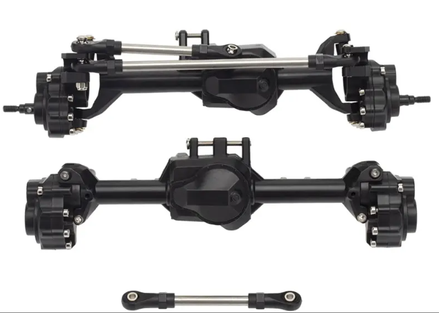 Alloy Front & Rear Portal, Axle Housings & Uprights for Traxxas TRX-4 Crawler
